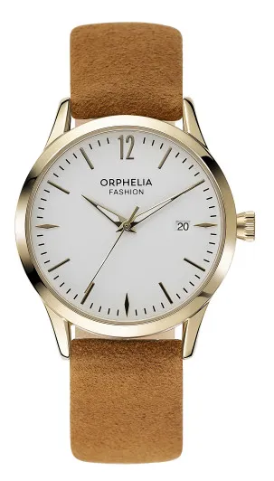 Orphelia Fashion® Analoog 'Suede' Dames Horloge OF711823
