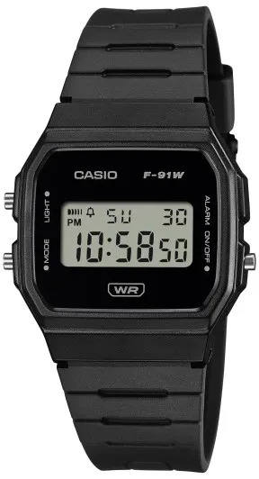 Casio® Digital 'Casio Collection' Unisexe Montre F-91WB-1AEF