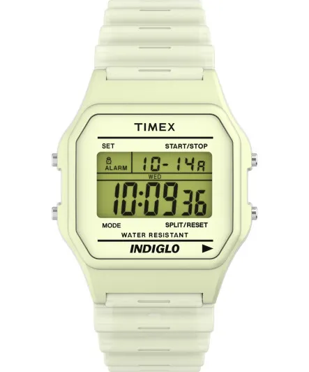 Timex® Digital 'T80 Glow In The Dark' Unisex Uhr TW2Y02600