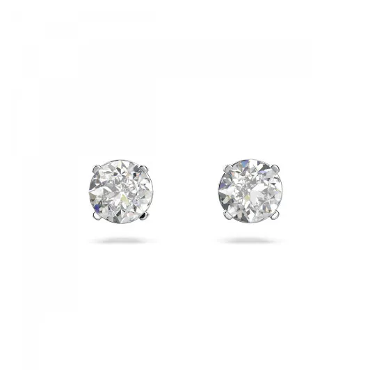 Swarovski® 'Attract' Femmes Métall Puce d'oreille - Argent 5408436