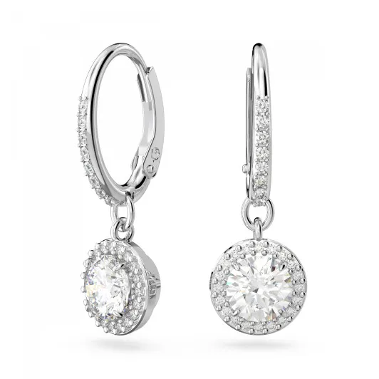 Swarovski® 'Constella' Femmes Métall Boucle d'oreille - Argent 5636270