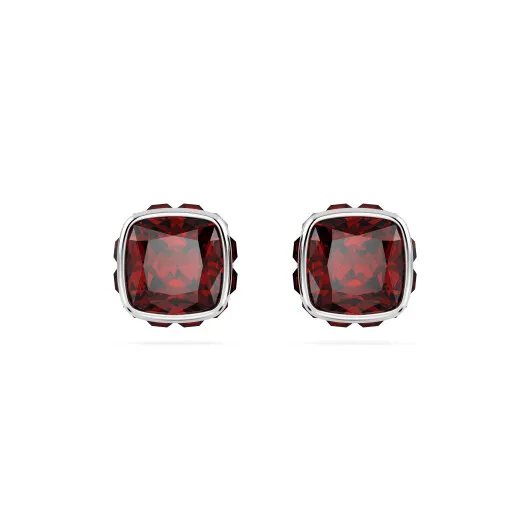 Swarovski® 'Birthstone' Femmes Métall Puce d'oreille - Argent 5660798