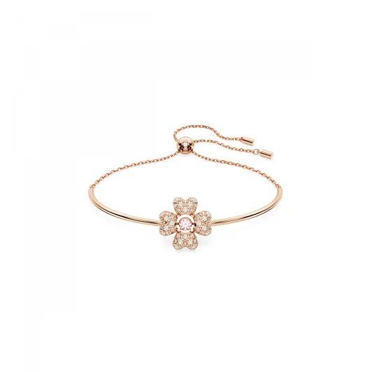 Swarovski® 'Idyllia' Women's Gold Plated Metal Bracelet - Rose 5674487