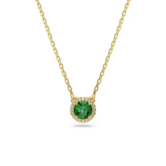 Swarovski® 'Una Angelic' Women's Gold Plated Metal Necklace - Gold 5680557