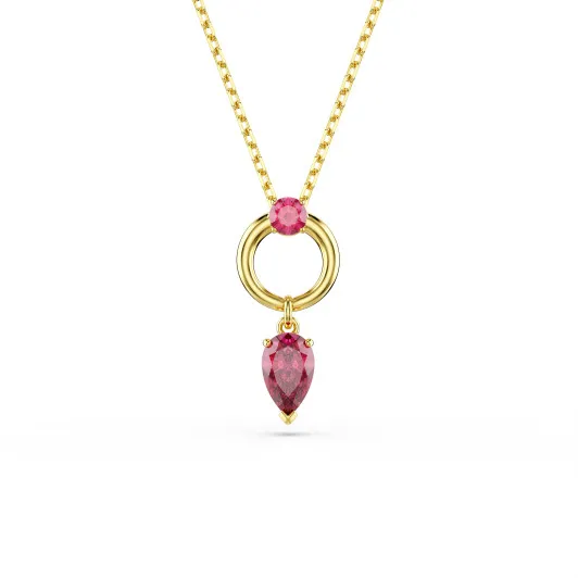 Swarovski® 'Mesmera' Women's Gold Plated Metal Necklace - Gold 5732487
