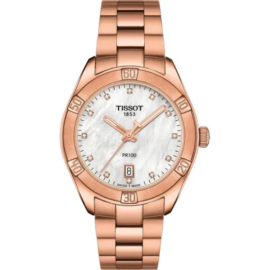 Tissot® Analogue 'Pr 100' Women's Watch T1019103311600