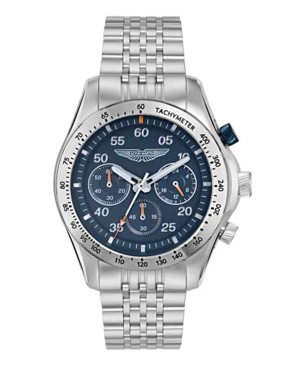 Aston Martin® Chronograph 'Aml Thrill Sgt W' Unisex's Watch MTRS1F503