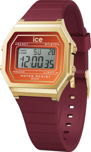 Ice Watch® Digitaal 'Ice digit retro - ruby ember' Dames Horloge (Small) 023312