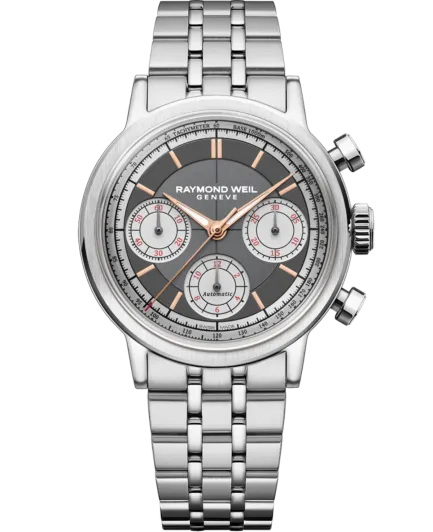 Raymond Weil® Chronograaf 'Millesime' Heren Horloge 7765-ST-60651