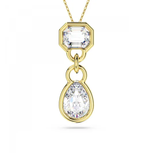 Swarovski® 'Dextera' Women's Gold Plated Metal Necklace - Gold 5663339