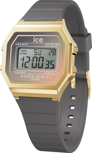 Ice Watch® Digitaal 'Ice digit retro - dove grey' Dames Horloge (Small) 023310