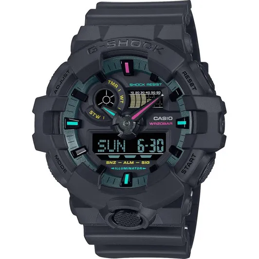 Casio® Analogique - Digital 'G-shock' Hommes Montre GA-700MF-1AER