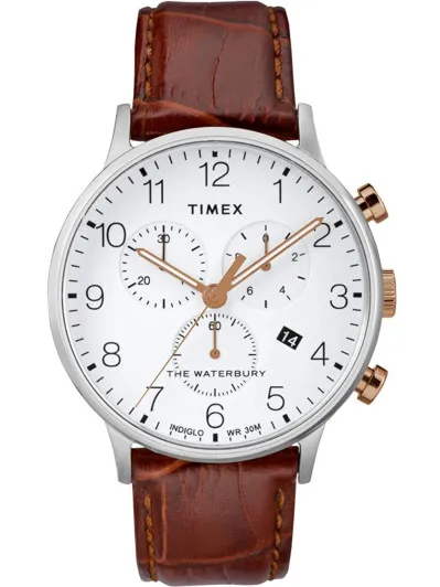 Timex® Chronograaf 'Classic chrono' Heren Horloge TW2R72100