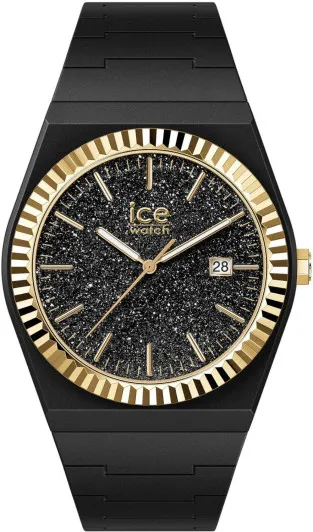 Ice Watch® Analoog 'Ice power - pw1 - black glitter' Dames Horloge 024771