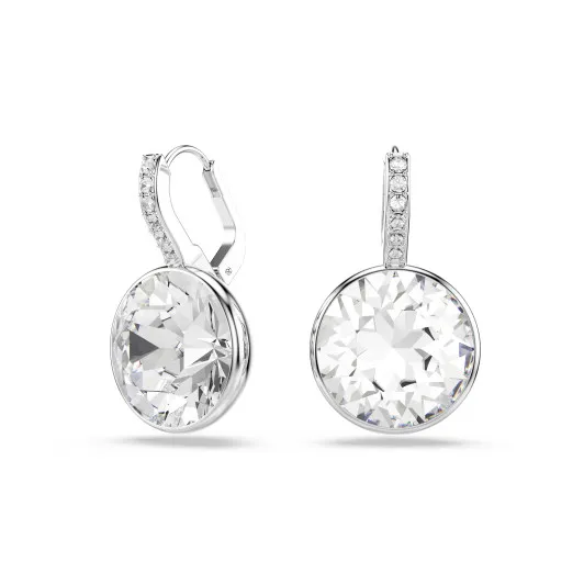 Swarovski® 'Millenia' Women's Base Metal Drop Earrings - Silver 5731149