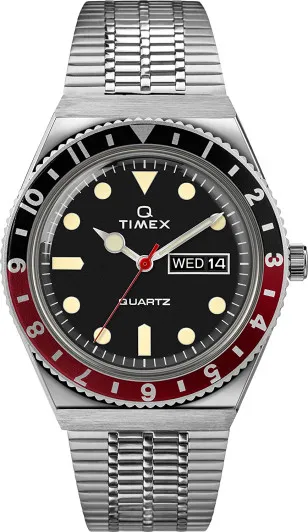 Timex® Analoog 'Q reissue' Heren Horloge TW2U61300