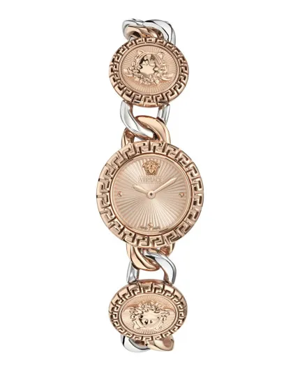 Versace® Analoog 'La greca stud icon' Dames Horloge VE0Q00225