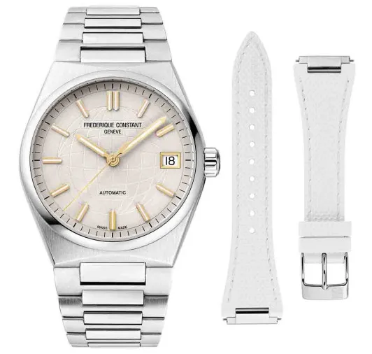 Frederique Constant® Analogue 'Highlife' Women's Watch FC-303WG2NH6B