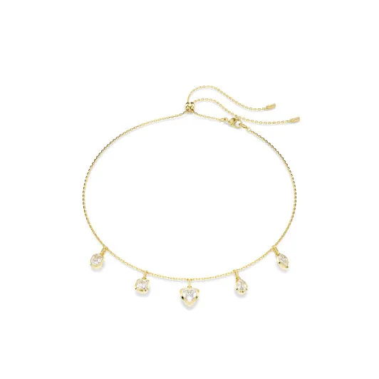 Swarovski® 'Imber Organic' Women's Gold Plated Metal Necklace - Gold 5705463