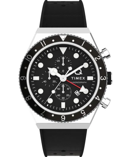 Timex® Chronograph 'Q Gmt Chrono' Herren Uhr TW2V70000