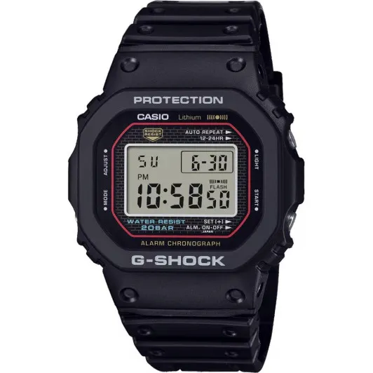 Casio® Analogue 'G-shock' Men's Watch DW-5000R-1AER