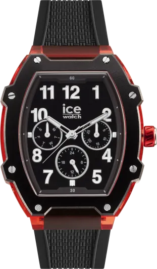 Ice Watch® Multi Zifferblatt 'Ice Boliday - Black Red' Unisex Uhr (Medium) 023316