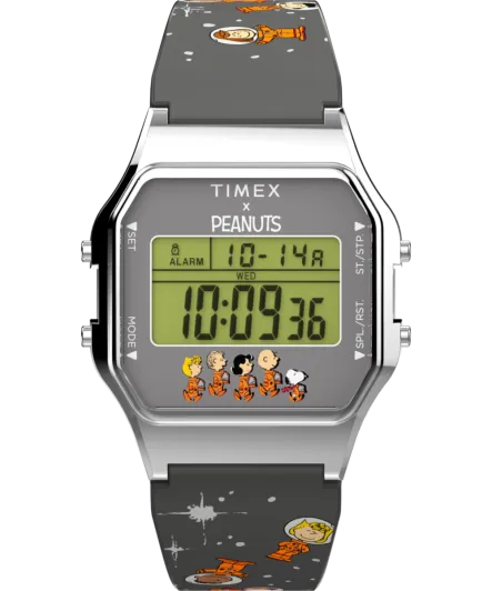 Timex® Digital 'Peanuts Timex 80' Men's Watch TW2W90100