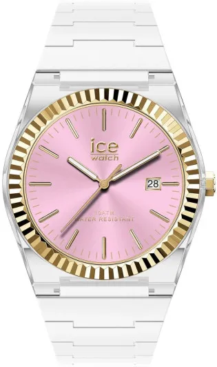Ice Watch® Analogue 'Ice Power - Pw1 - White Clear Pink' Women's Watch 024774