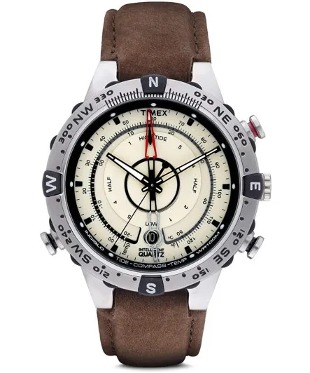 Timex® Analogue 'Tide/temp/compass' Men's Watch T2N721