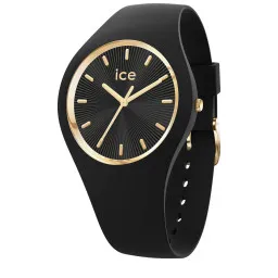 Ice Watch® Analogue 'Ice Champagne - Black' Unisex's Watch (Medium) 025354