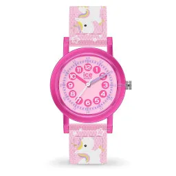 Ice Watch® Analoog 'Ice learning - pink unicorn' Meisjes Horloge (Extra Small) 024496