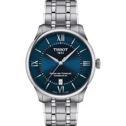 Tissot® Analogue 'Chemin Des Tourelles Powermatic 80' Men's Watch T1398071104800
