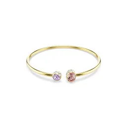Swarovski® 'Chroma' Dames Verguld Metaal Armband (sieraad) - Goudkleurig 5738475