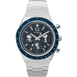 Timex® Chronograaf 'Peanuts q timex' Heren Horloge TW2Y45300