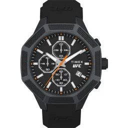 Timex® Chronograph 'Ufc King Chrono' Men's Watch TW2V87200