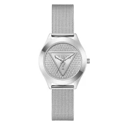 Guess® Analogique 'Glitz Plaque' Femmes Montre GW0835L1