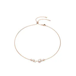 Swarovski® 'Constella Bars' Women's Gold Plated Metal Necklace - Rose 5729504