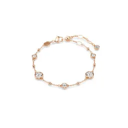 Swarovski® 'Imber' Women's Gold Plated Metal Bracelet - Rose 5730677