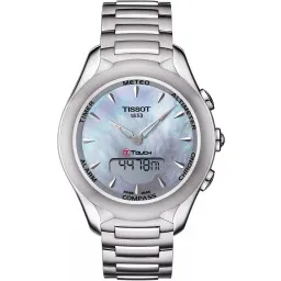 Tissot® Analoog En Digitaal 'T-touch solar' Dames Horloge T0752201110100