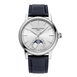 Frederique Constant® Multi Dial 'Classic Moonphase' Men's Watch FC-716S3H6