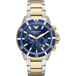 Emporio Armani® Chronograaf 'World explorer' Heren Horloge AR11362