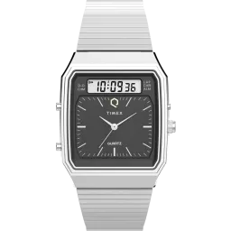Timex® Analoog En Digitaal 'Q timex reissue' Heren Horloge TW2Y05900