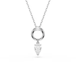 Swarovski® 'Mesmera' Women's Base Metal Necklace - Silver 5723146