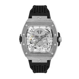 Philipp Plein® Analogue 'The $keleton Frosted' Men's Watch PWJFA0925