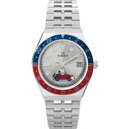 Timex® Analoog 'Peanuts q timex' Heren Horloge TW2W83300