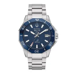 Bulova® Analogue 'Marine Star C Series Hpq Precisionist' Men's Watch 96B433