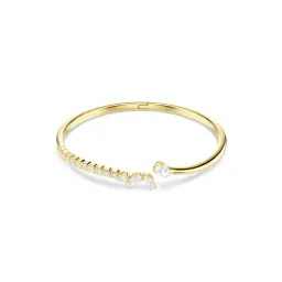 Swarovski 'Mesmera Attract' Women's Gold Plated Metal Bracelet - Gold 5750440