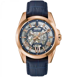 Bulova® Analogique 'Sutton Automatic' Hommes Montre 97A161