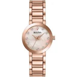 Bulova® Analoog 'Futuro' Dames Horloge 97P132
