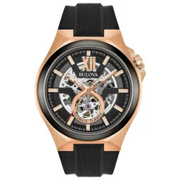 Bulova® Analogique 'Automatic' Hommes Montre 98A177